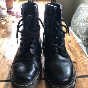 Dr. Martens size 38 black lace up